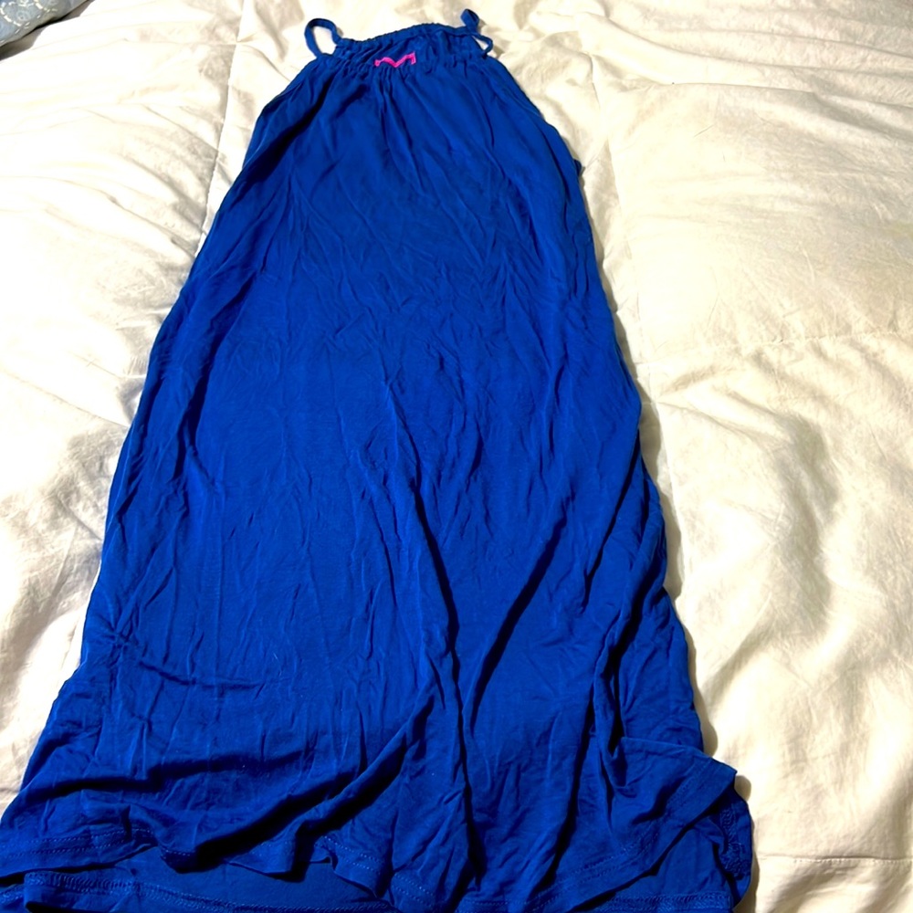 Maidenform navy blue girls dress size large